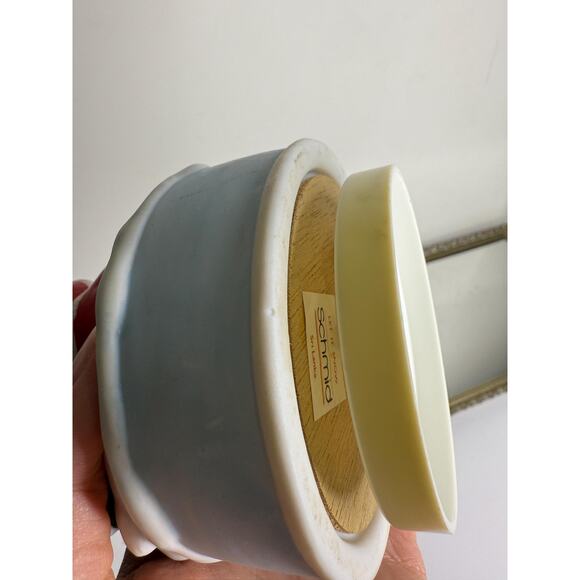 Rare Vintage Kitty Cucumber Cat and Snowman music box, works - Picture 10 of 10